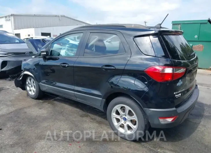 FORD ECOSPORT 2020 vin MAJ3S2GE2LC327528 from auto auction Iaai