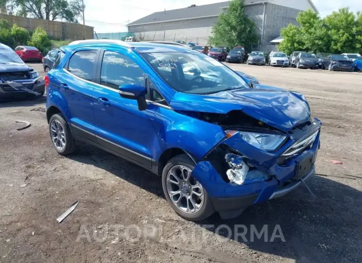 FORD ECOSPORT 2018 vin MAJ6P1WL2JC162070 from auto auction Iaai