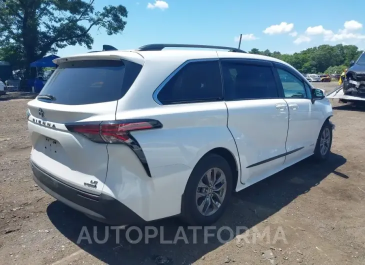 TOYOTA SIENNA 2021 vin 5TDKSKFC5MS020215 from auto auction Iaai