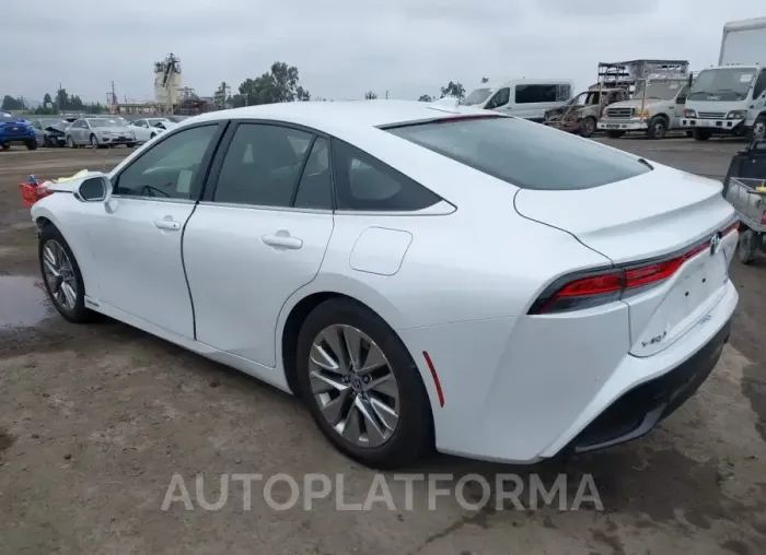 TOYOTA MIRAI 2022 vin JTDAAAAA7NA007351 from auto auction Iaai