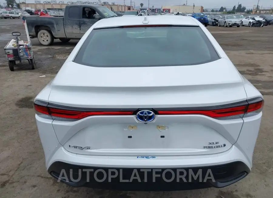 TOYOTA MIRAI 2022 vin JTDAAAAA7NA007351 from auto auction Iaai