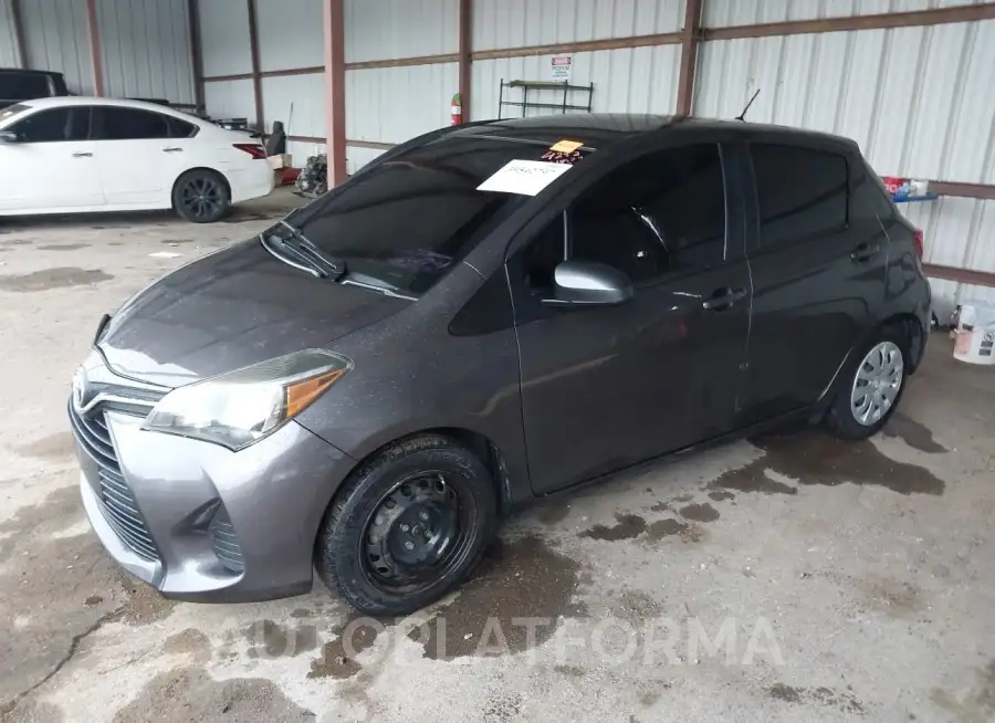 TOYOTA YARIS 2015 vin VNKKTUD35FA054254 from auto auction Iaai