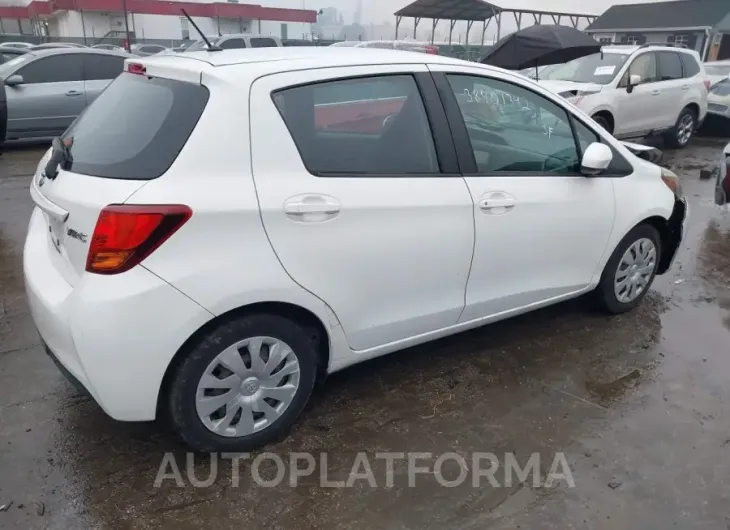 TOYOTA YARIS 2015 vin VNKKTUD39FA027560 from auto auction Iaai