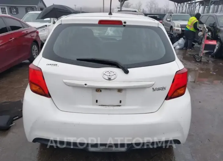 TOYOTA YARIS 2015 vin VNKKTUD39FA027560 from auto auction Iaai