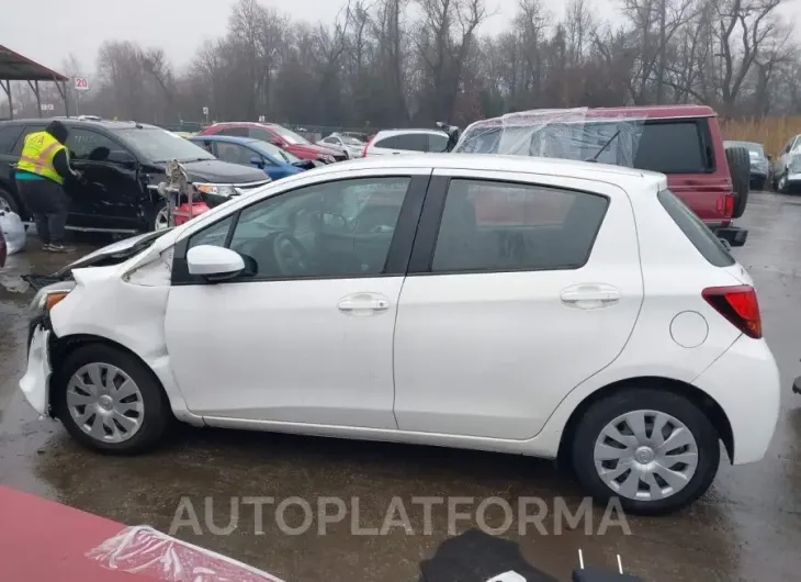 TOYOTA YARIS 2015 vin VNKKTUD39FA027560 from auto auction Iaai