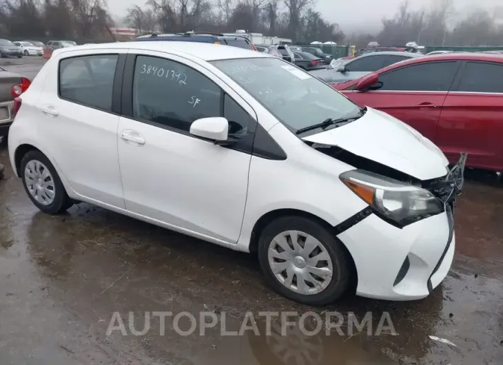 TOYOTA YARIS 2015 vin VNKKTUD39FA027560 from auto auction Iaai