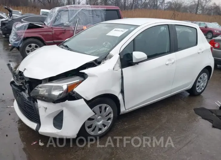 TOYOTA YARIS 2015 vin VNKKTUD39FA027560 from auto auction Iaai