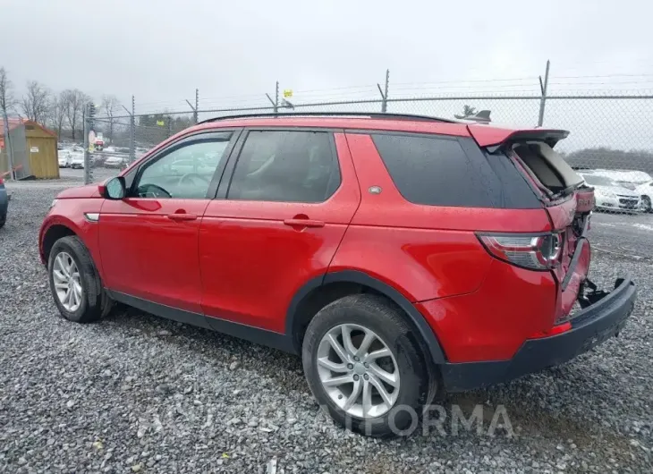 LAND ROVER DISCOVERY SPORT 2016 vin SALCR2BG3GH627496 from auto auction Iaai