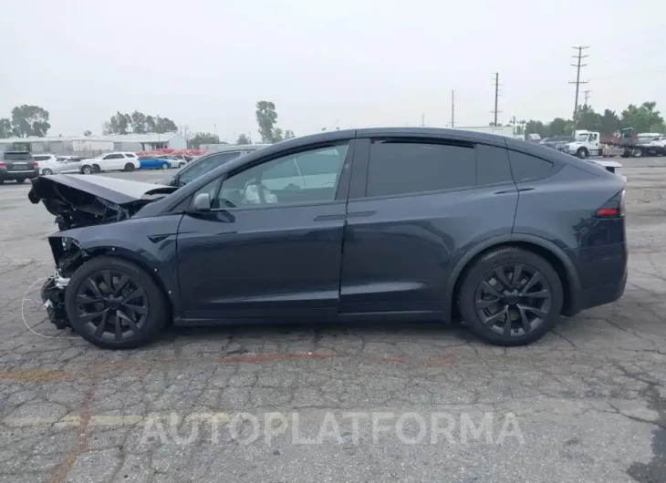 TESLA MODEL X 2024 vin 7SAXCAE55RF436862 from auto auction Iaai