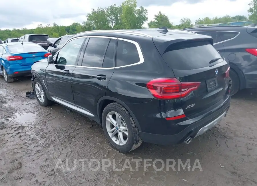 BMW X3 2019 vin 5UXTR7C52KLF34266 from auto auction Iaai