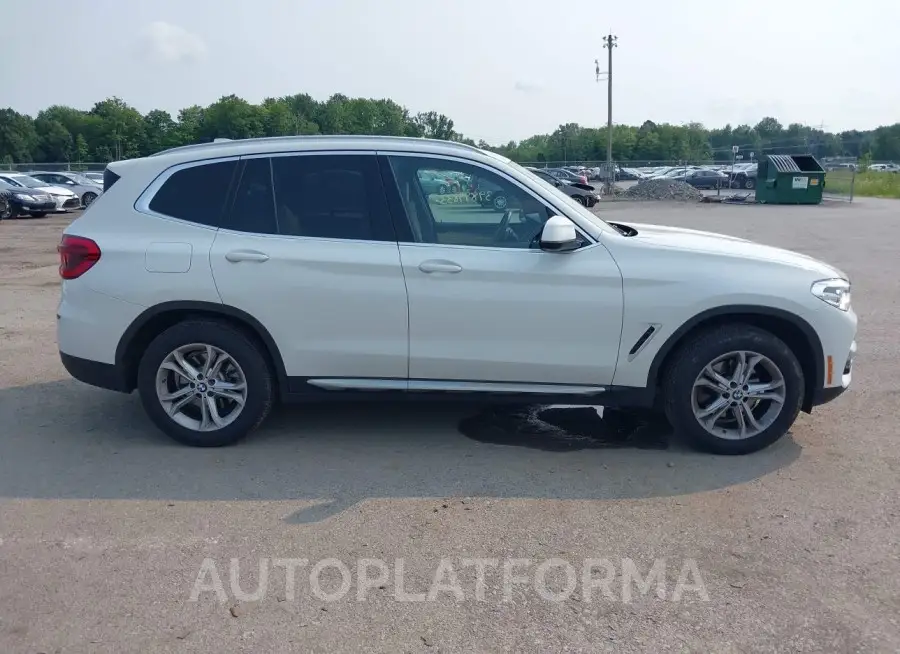 BMW X3 2021 vin 5UXTY5C05M9G13426 from auto auction Iaai