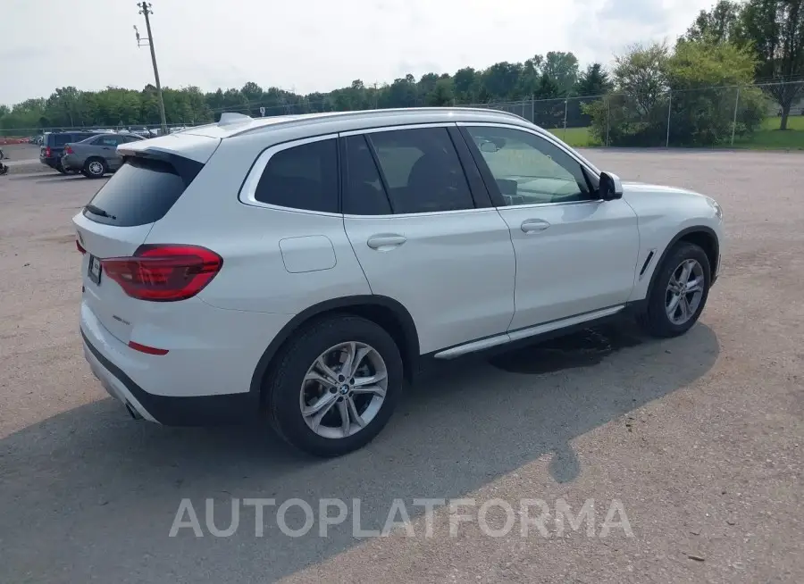 BMW X3 2021 vin 5UXTY5C05M9G13426 from auto auction Iaai