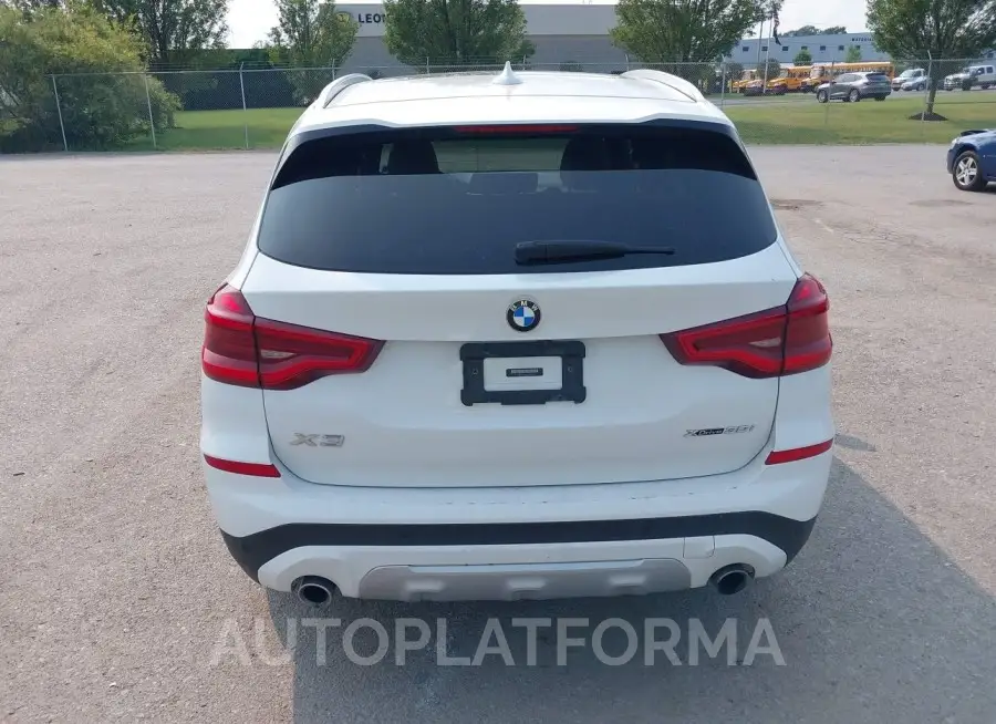 BMW X3 2021 vin 5UXTY5C05M9G13426 from auto auction Iaai