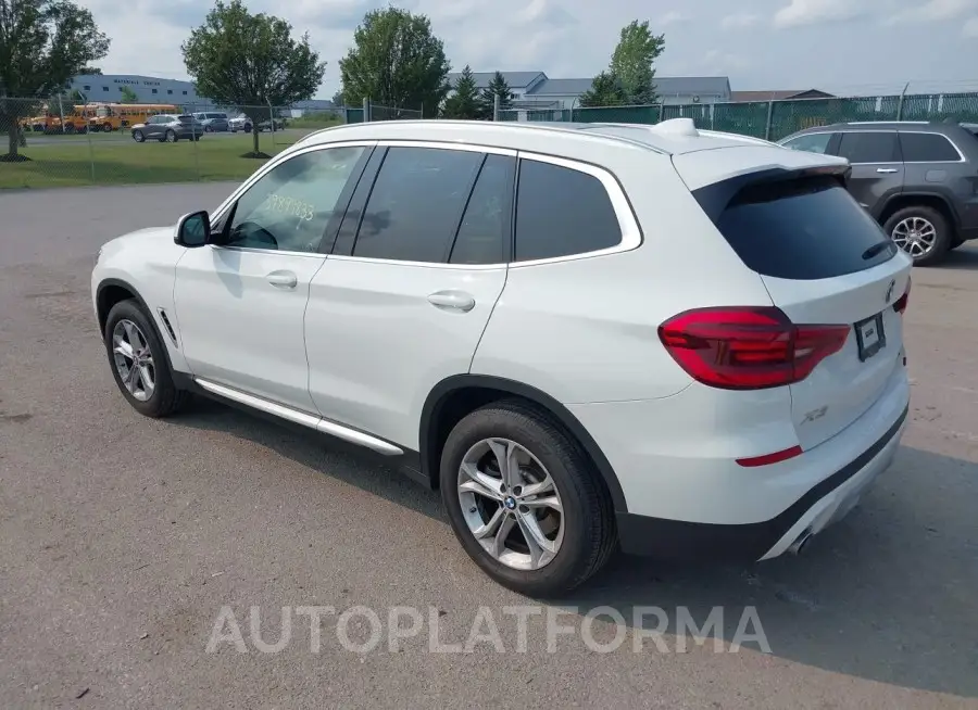 BMW X3 2021 vin 5UXTY5C05M9G13426 from auto auction Iaai