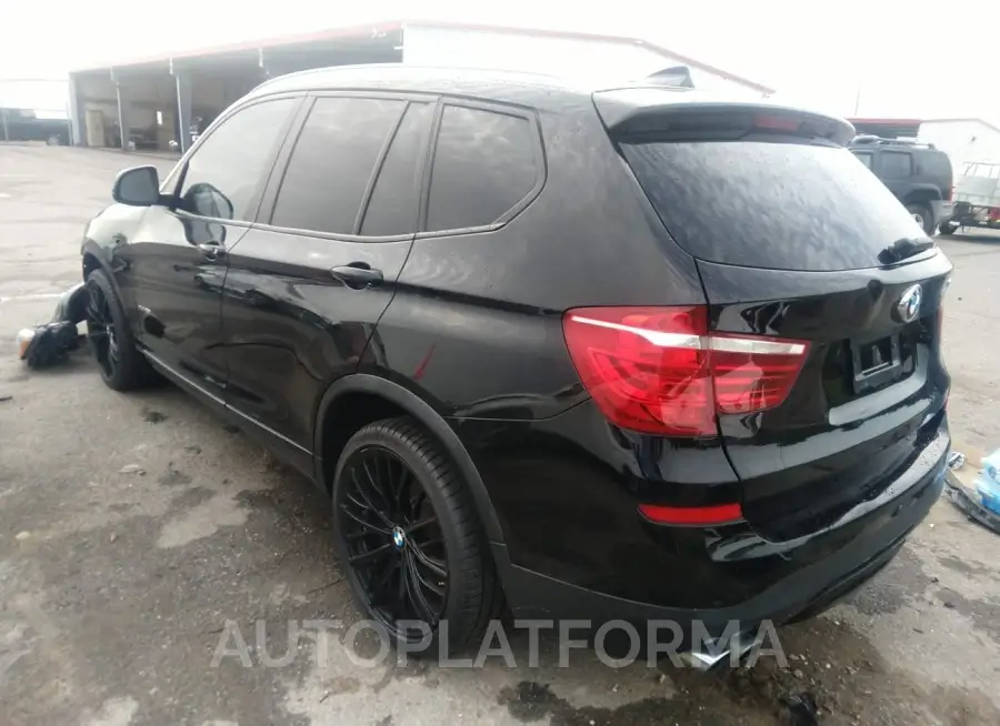 BMW X3 2017 vin 5UXWX9C33H0T21010 from auto auction Iaai