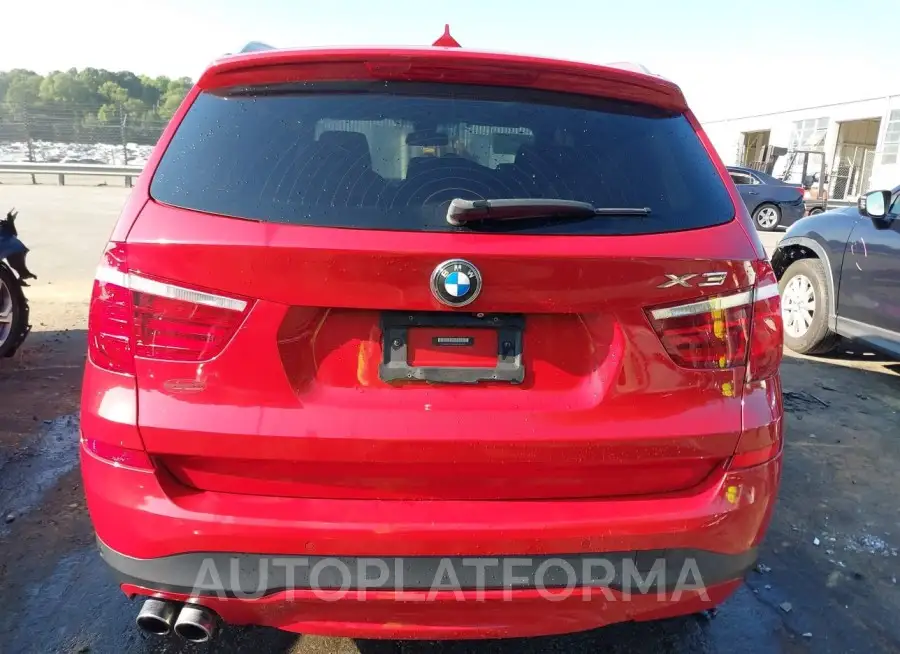 BMW X3 2017 vin 5UXWZ7C34H0V90700 from auto auction Iaai