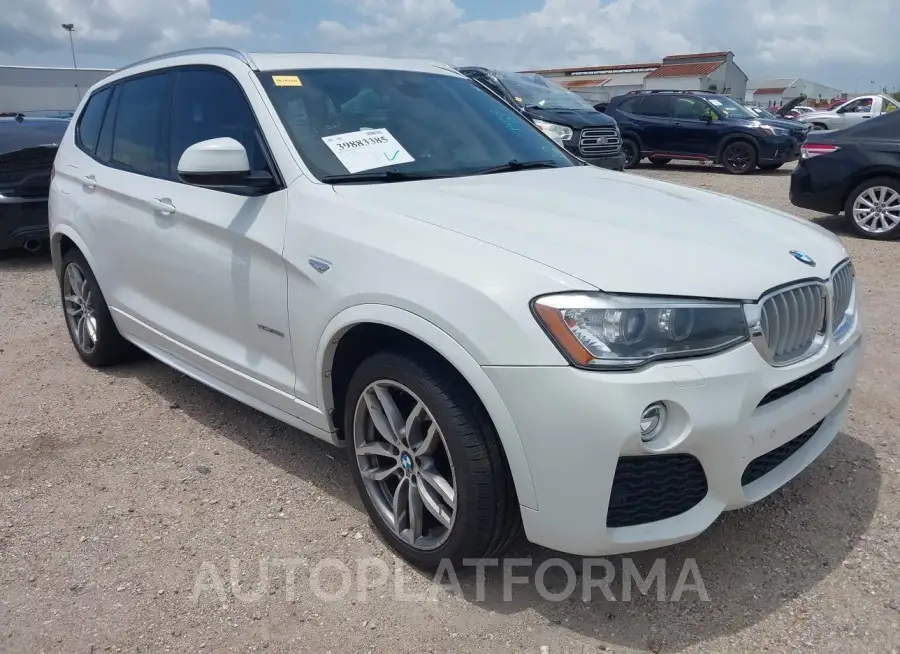 BMW X3 2017 vin 5UXWZ7C52H0V85755 from auto auction Iaai