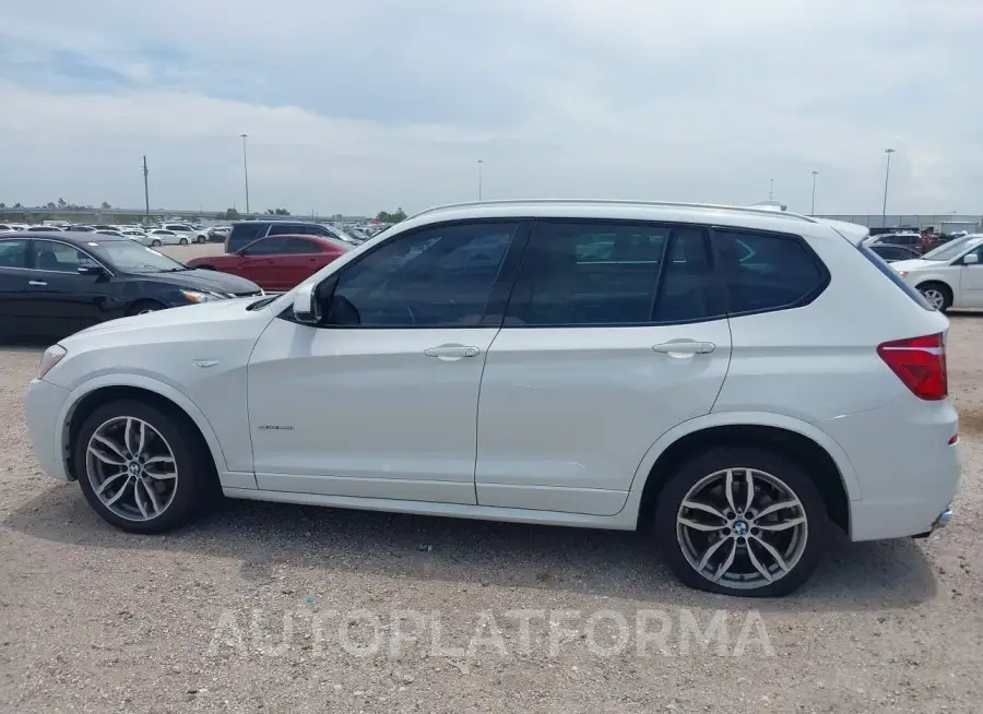 BMW X3 2017 vin 5UXWZ7C52H0V85755 from auto auction Iaai