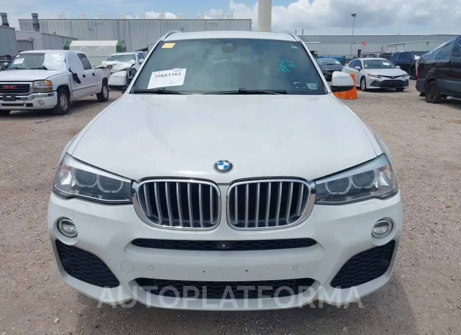 BMW X3 2017 vin 5UXWZ7C52H0V85755 from auto auction Iaai