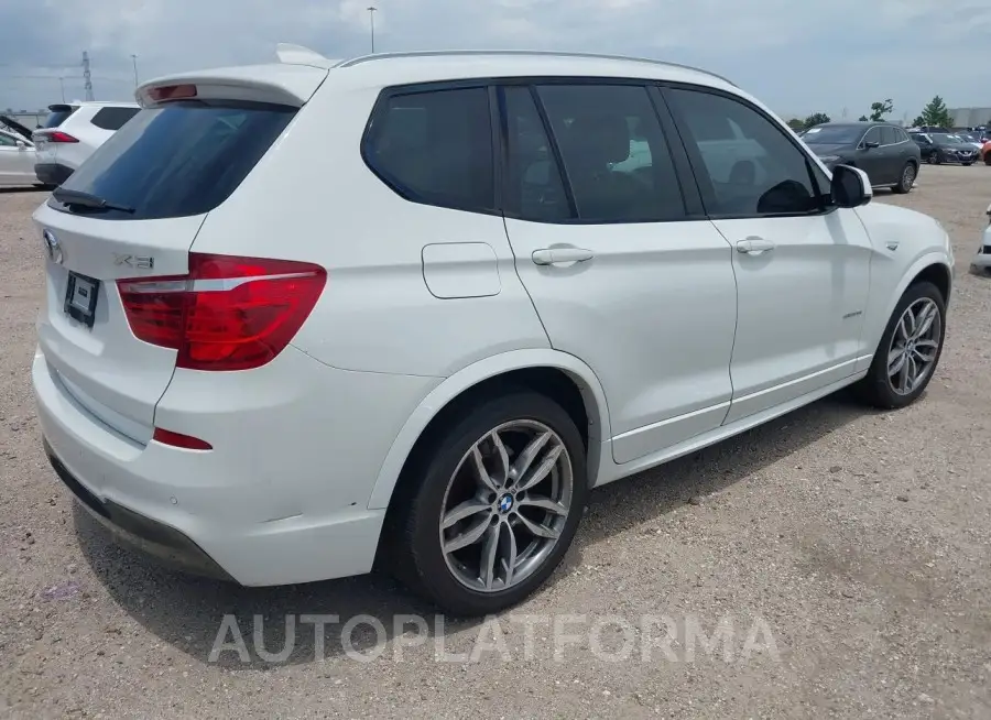 BMW X3 2017 vin 5UXWZ7C52H0V85755 from auto auction Iaai