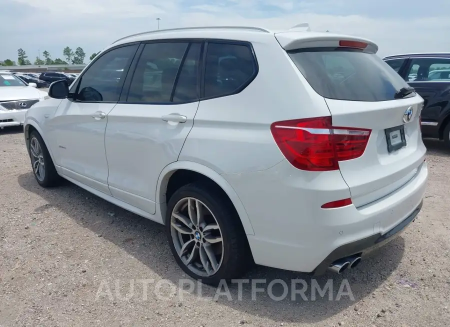 BMW X3 2017 vin 5UXWZ7C52H0V85755 from auto auction Iaai