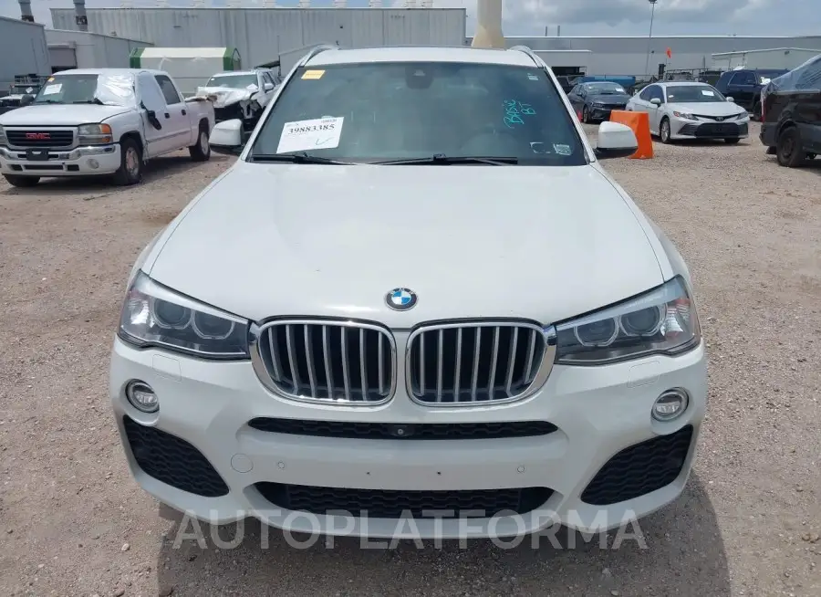 BMW X3 2017 vin 5UXWZ7C52H0V85755 from auto auction Iaai