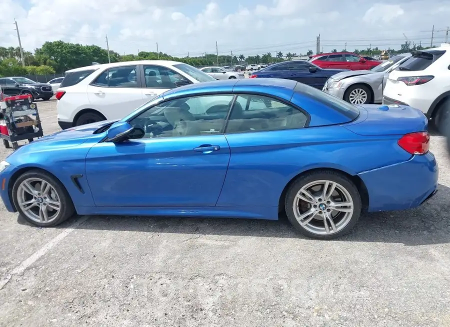 BMW 435I 2015 vin WBA3T3C53FP738546 from auto auction Iaai