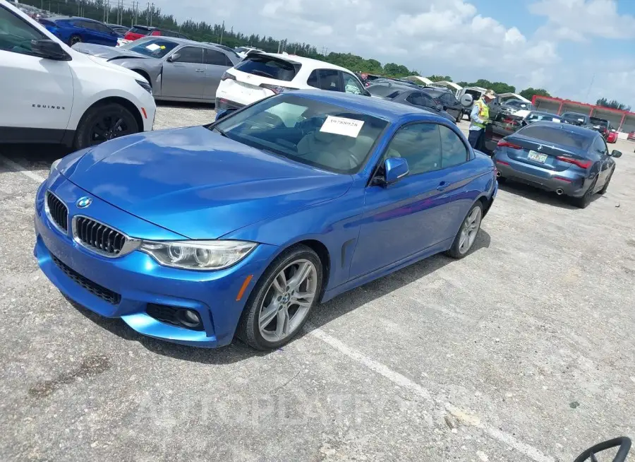 BMW 435I 2015 vin WBA3T3C53FP738546 from auto auction Iaai