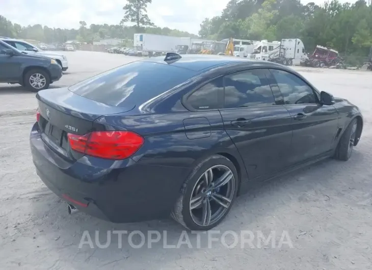 BMW 435I GRAN COUPE 2015 vin WBA4B1C55FG241106 from auto auction Iaai