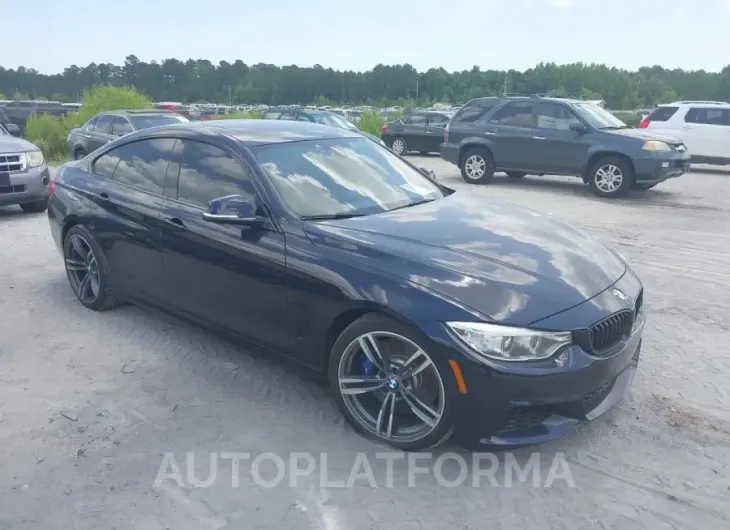 BMW 435I GRAN COUPE 2015 vin WBA4B1C55FG241106 from auto auction Iaai