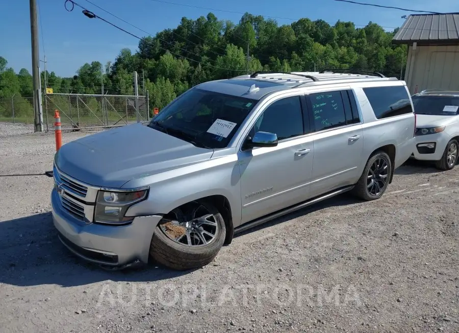 CHEVROLET SUBURBAN 2020 vin 1GNSKJKJXLR254255 from auto auction Iaai