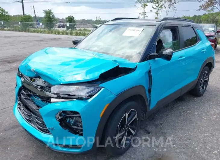 CHEVROLET TRAILBLAZER 2021 vin KL79MUSLXMB033444 from auto auction Iaai