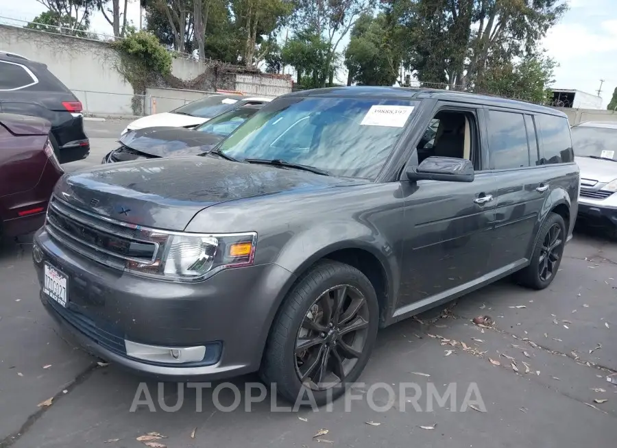 FORD FLEX 2017 vin 2FMGK5C85HBA11430 from auto auction Iaai