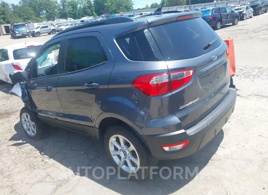 FORD ECOSPORT 2021 vin MAJ3S2GE6MC449066 from auto auction Iaai