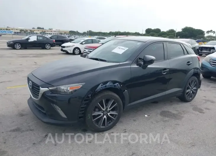 MAZDA CX-3 2018 vin JM1DKDC75J0325305 from auto auction Iaai