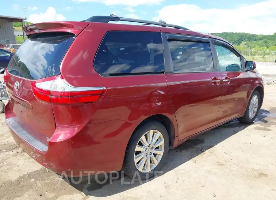 TOYOTA SIENNA 2016 vin 5TDDK3DCXGS133793 from auto auction Iaai