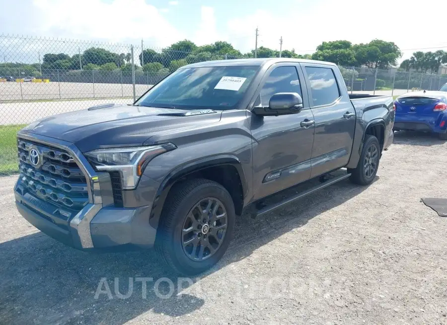 TOYOTA TUNDRA HYBRID 2024 vin 5TFNC5DB5RX058244 from auto auction Iaai