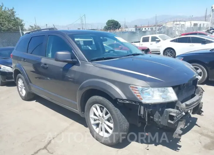 DODGE JOURNEY 2015 vin 3C4PDCBG5FT718587 from auto auction Iaai