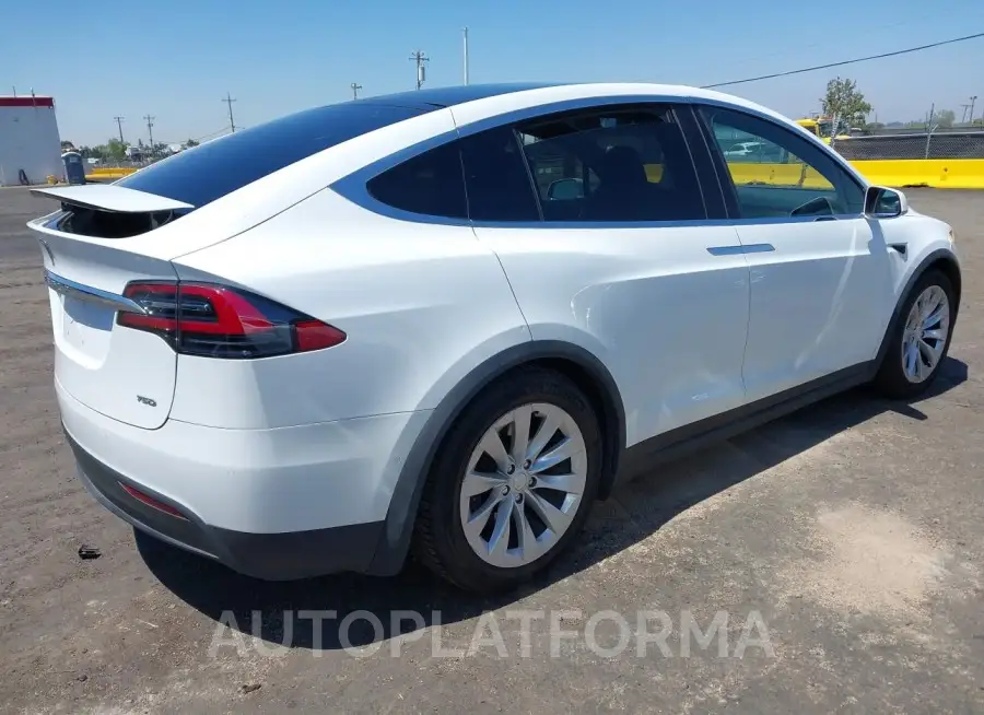 TESLA MODEL X 2018 vin 5YJXCBE22JF101300 from auto auction Iaai