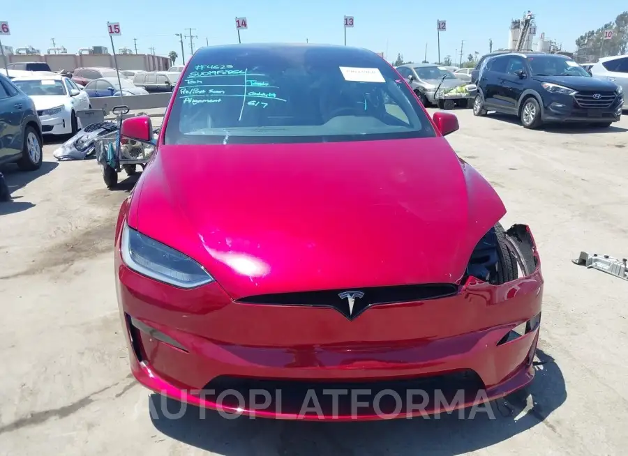 TESLA MODEL X 2023 vin 7SAXCDE57PF424081 from auto auction Iaai