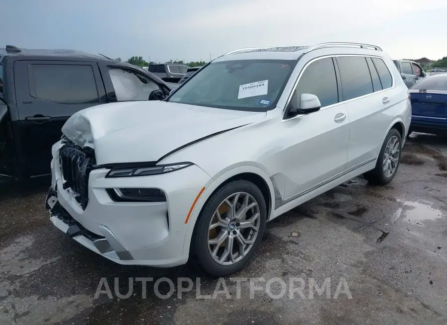 BMW X7 2023 vin 5UX23EM08P9R02746 from auto auction Iaai