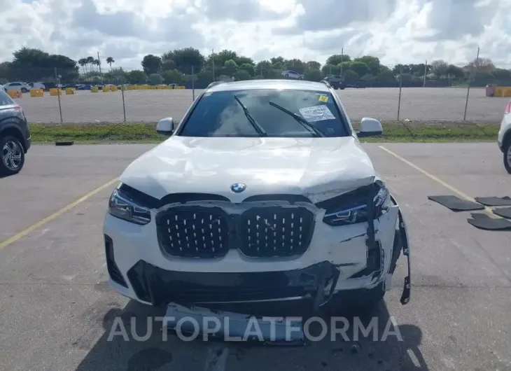 BMW X4 2022 vin 5UX33DT05N9L12260 from auto auction Iaai