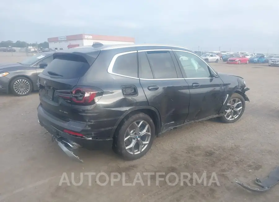 BMW X3 2024 vin 5UX43DP03R9U27153 from auto auction Iaai