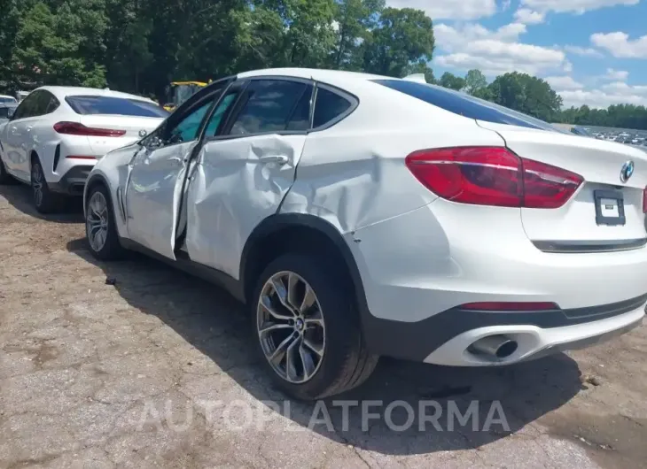 BMW X6 2017 vin 5UXKU0C35H0G69123 from auto auction Iaai