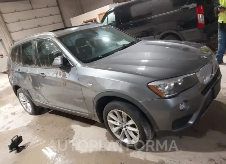 BMW X3 2015 vin 5UXWX9C58F0D44039 from auto auction Iaai