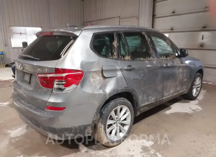 BMW X3 2015 vin 5UXWX9C58F0D44039 from auto auction Iaai