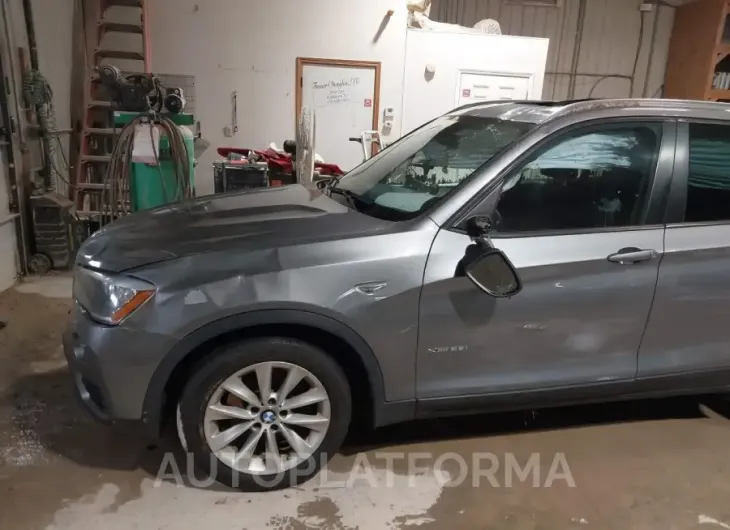 BMW X3 2015 vin 5UXWX9C58F0D44039 from auto auction Iaai