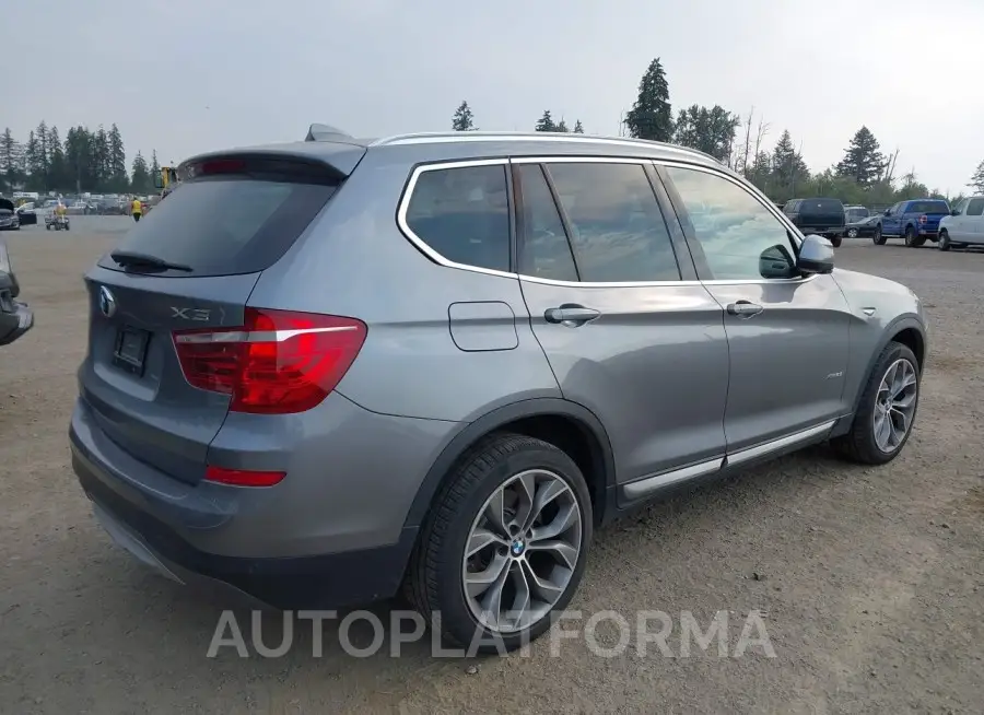 BMW X3 2015 vin 5UXWX9C58F0D56854 from auto auction Iaai