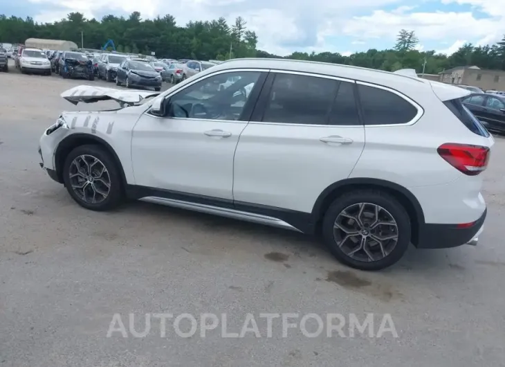 BMW X1 2021 vin WBXJG9C08M5T24440 from auto auction Iaai