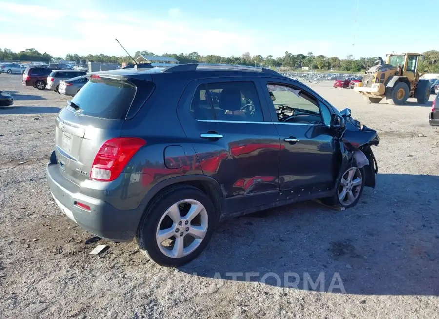 CHEVROLET TRAX 2016 vin 3GNCJMSB7GL204248 from auto auction Iaai